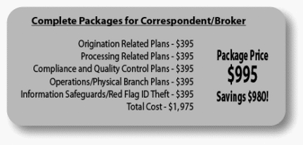 Our complete package for correspondents includes origination, processing, compliance, quality control, operations, HR and IT